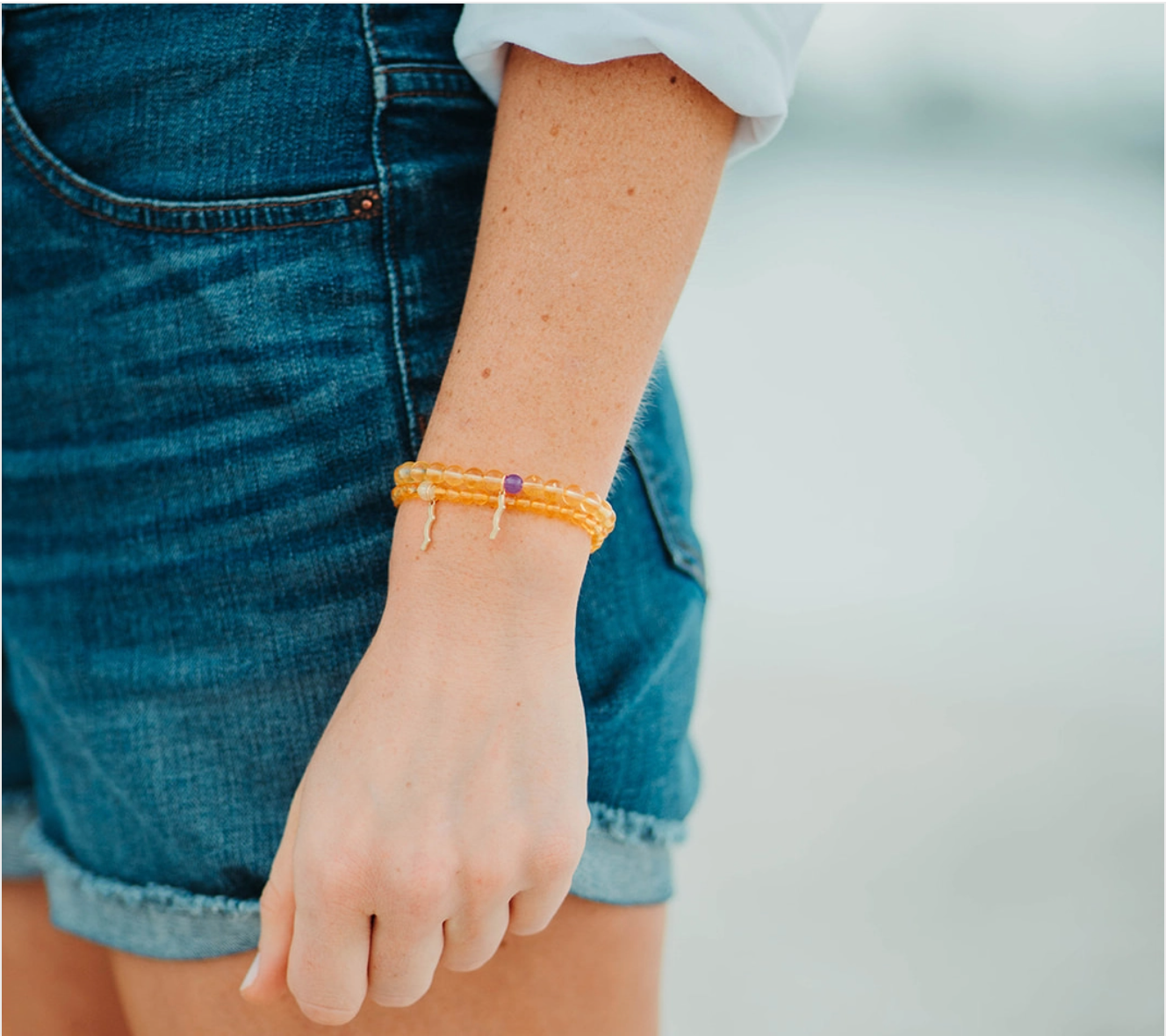 Rayminder Citrine Bracelet *4mm & 6mm Sold Separately!